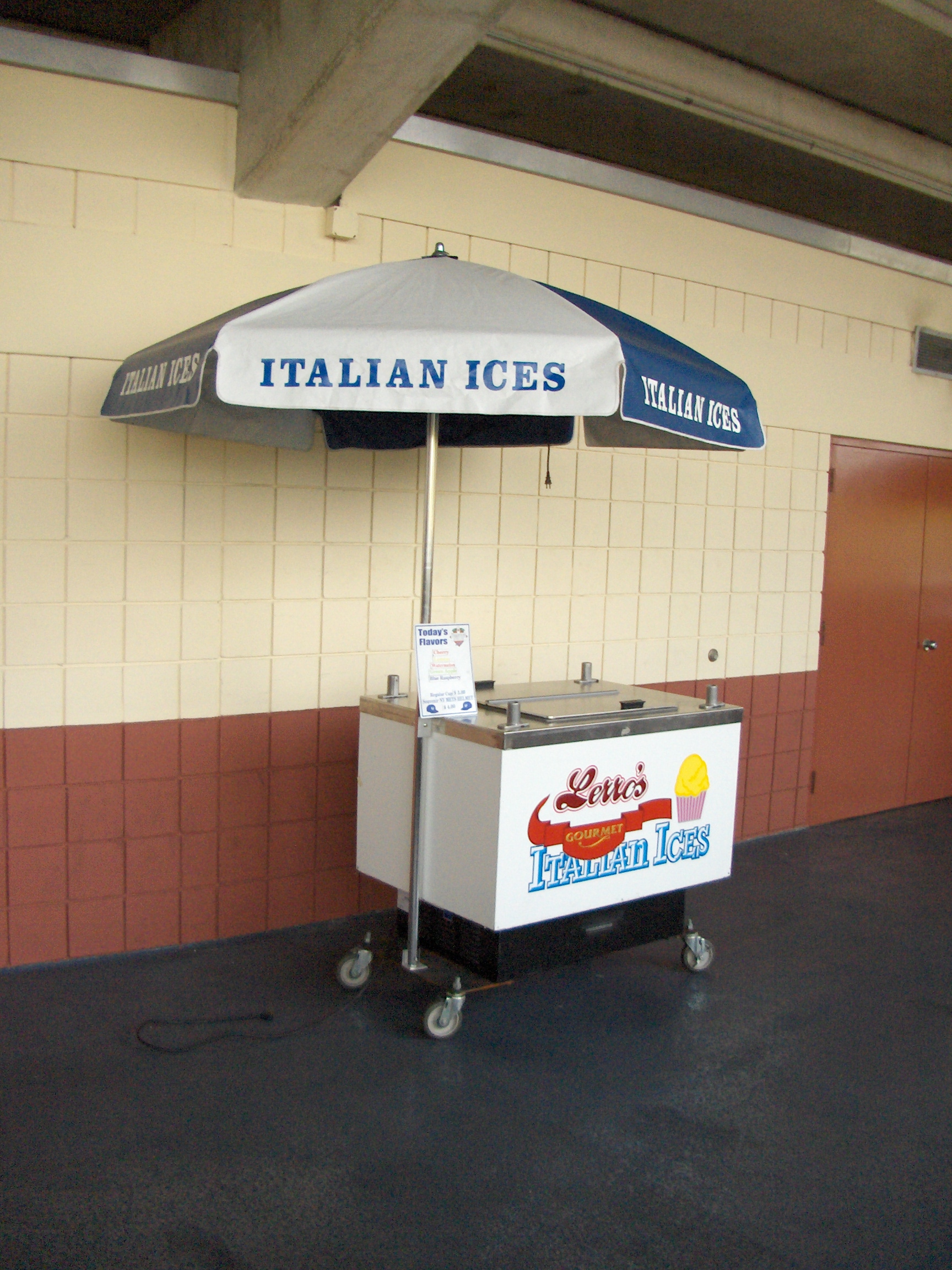 Used Italian Ice / Ice Cream Cart